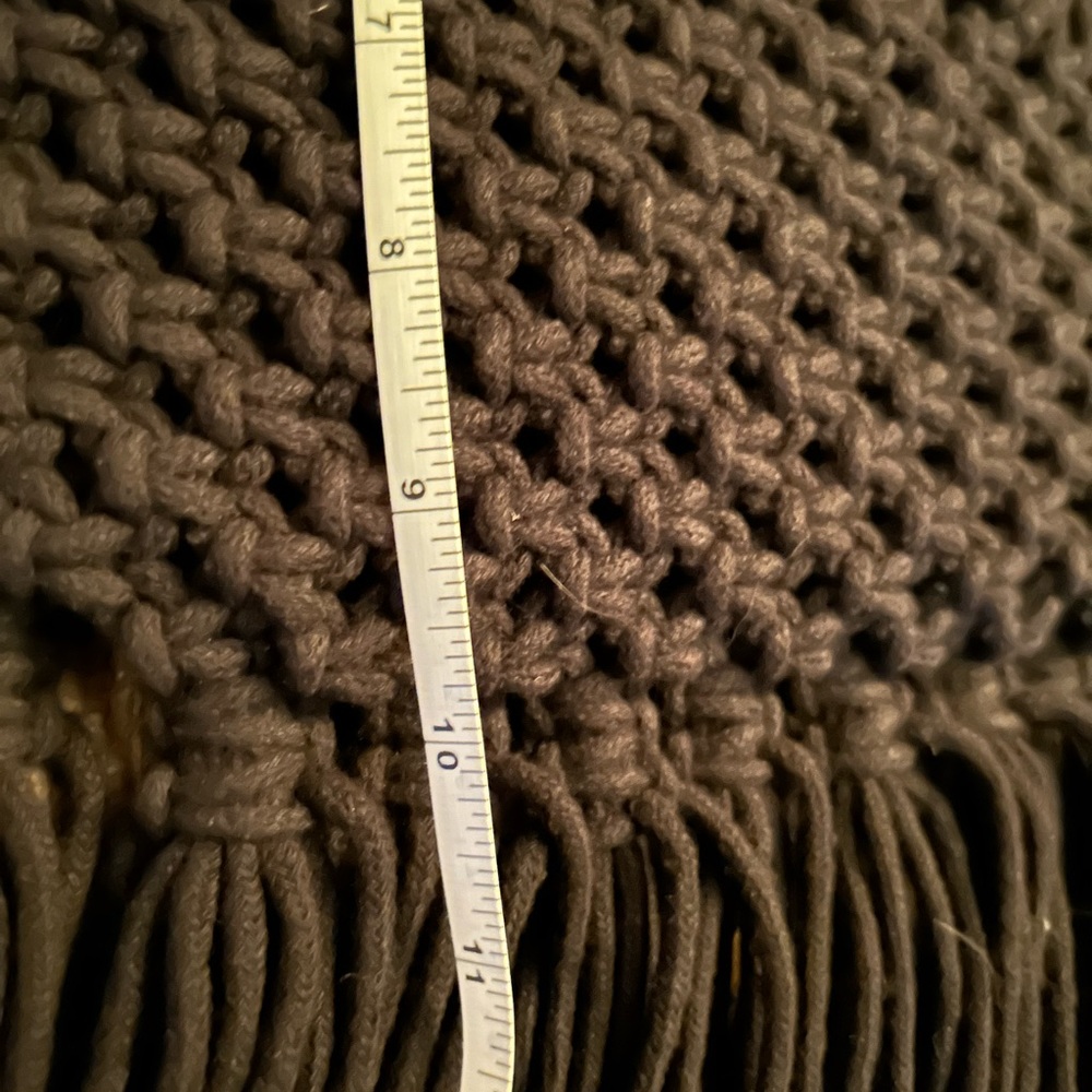 Danielle Nicole Macrame Fringe Bag - image 7